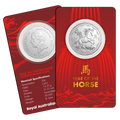 2026 Australien 50 Ct. Lunar Year of the Horse Coincard K-N NUR 50.000pc