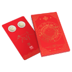 2027 YEAR OF THE GOAT $1 UNCERCULATED TWO COIN SET