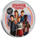Stranger Things – Friends Don't Lie 2026 $1 1oz Silver Coloured Coin