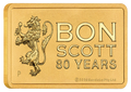 Bon Scott 80th Birthday 2026 1g Gold Minted Bar