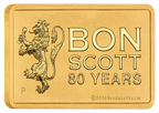 Bon Scott 80th Birthday 2026 1g Gold Minted Bar