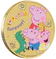 Peppa Pig - Friends 2026 Collector Coins in Cards (Three-Coin Set