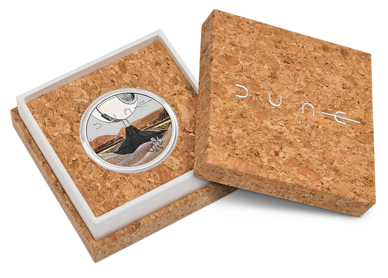 Dune 2026 1oz Silver Coloured Coin