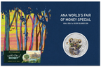 ANA World’s Fair of Money Special Koala 2026 1oz Silver Coloured Coin with Liberty Bell Privy Mark