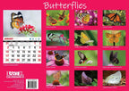 2027 CALENDAR BIG PRINT BUTTERFLIES