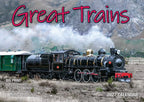 2027 CALENDAR BIG PRINT GREAT TRAINS
