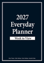 2027 Planner Diary Bartel Calendars Everyday