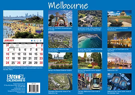 2027 Calendar Bartel Big Print Friendships Horizontal Wall