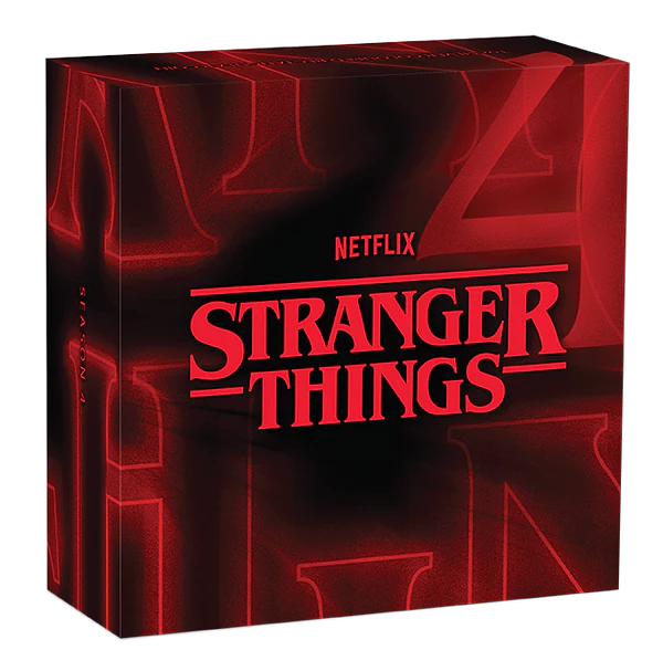 Stranger Things - Season 4 2026 1oz Silver Coloured Rectangular Coin