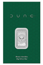DUNE - House Atreides 10g Silver Minted Bar