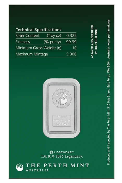 DUNE - House Atreides 10g Silver Minted Bar