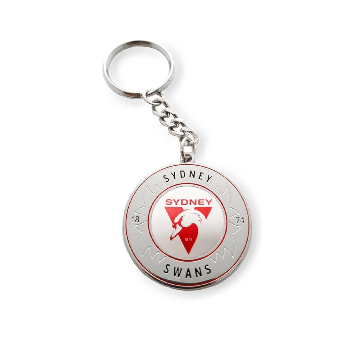 AFL Round Key Ring - Sydney Swans - Keyring - Aussie Rules - TROFE