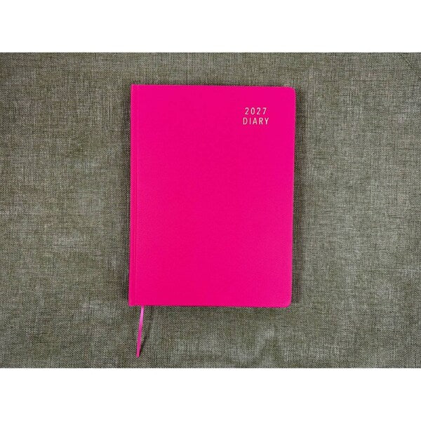 27 A4 DTP Diary Raspberry