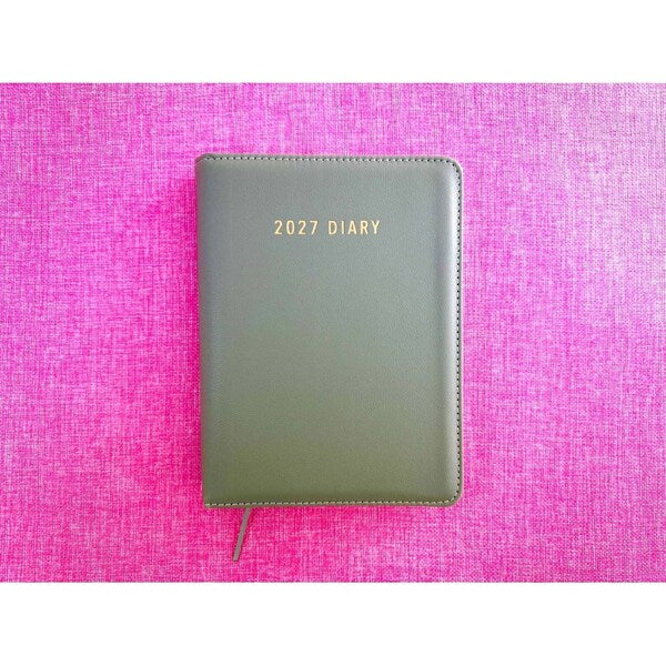 27 A5 DTP Diary Spiral Olive