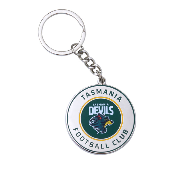 TASMANIA DEVILS ROUND KEYRING