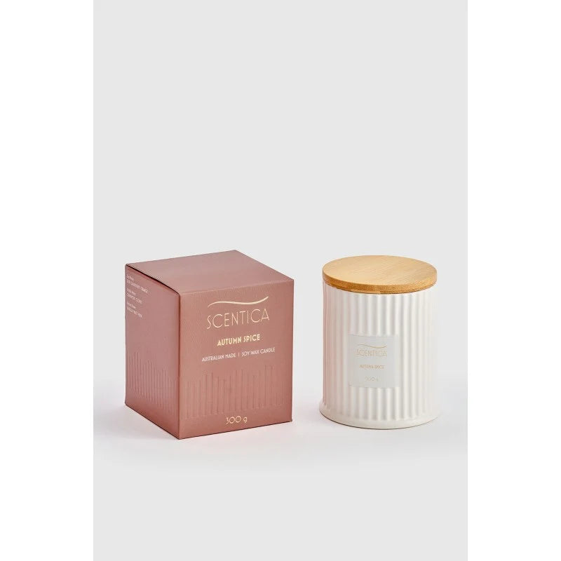 SCENTICA CANDLE AUTUMN SPICE