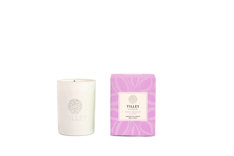 TILLEY BERRIES MUSK SOY CANDLE