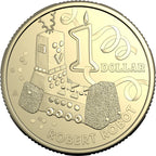 AWW Birthday Cake Robert Robot 2025 $1 Uncirculated Coin in Card