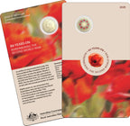 80 Years OnRemembering the Second World War 2025 $2 ‘C’ Mintmark Coloured Uncirculated Coin
