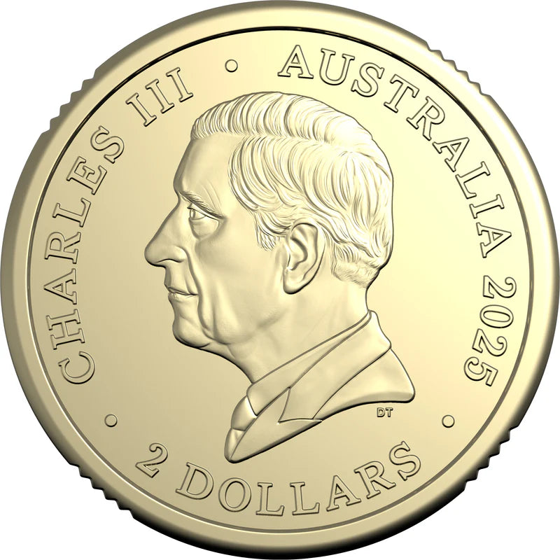 80 Years OnRemembering the Second World War 2025 $2 ‘C’ Mintmark Coloured Uncirculated Coin