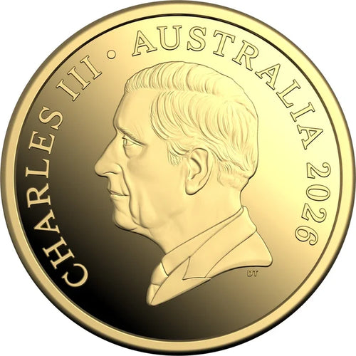 2026 $10 GOLD PROOF COIN MOB OF SIX KANGAROO SERIES 1/10OZ