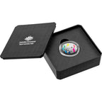 70TH ANNIVERSARY OF AUSTRALIA FIRST TELEVISION 2026 50C SILVER PROOF COIN