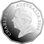 70TH ANNIVERSARY OF AUSTRALIA FIRST TELEVISION 2026 50C SILVER PROOF COIN