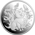 Aussie Bubs 2026 $5 1oz Fine Silver Proof Coin