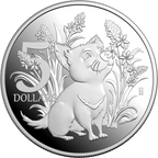 Aussie Bubs 2026 $5 1oz Fine Silver Proof Coin