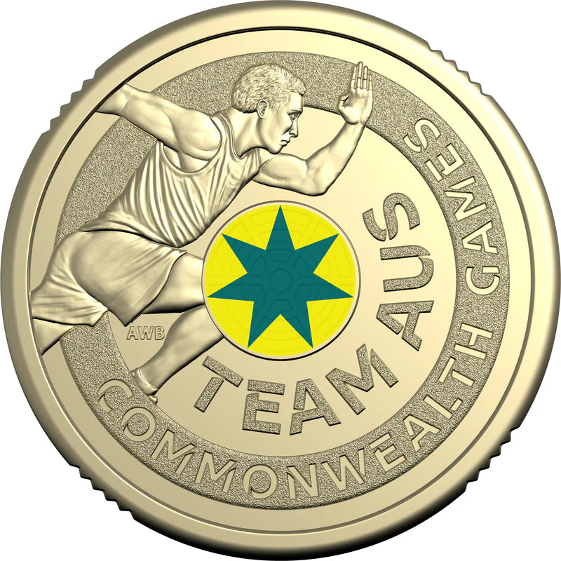 Australian Commonwealth Games 2026 $2 Coloured Uncirculated Three-Coin Set