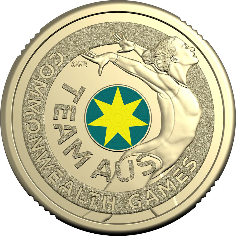 Australian Commonwealth Games 2026 $2 Coloured Uncirculated Three-Coin Set