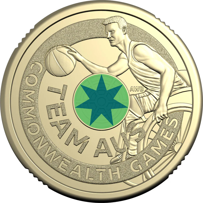 Australian Commonwealth Games 2026 $2 Coloured Uncirculated Three-Coin Set