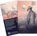 Dawn Service 2026 $2 C Mintmark Coloured Uncirculated Coin in Card