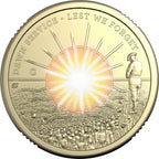 Dawn Service 2026 $2 C Mintmark Coloured Uncirculated Coin in Card