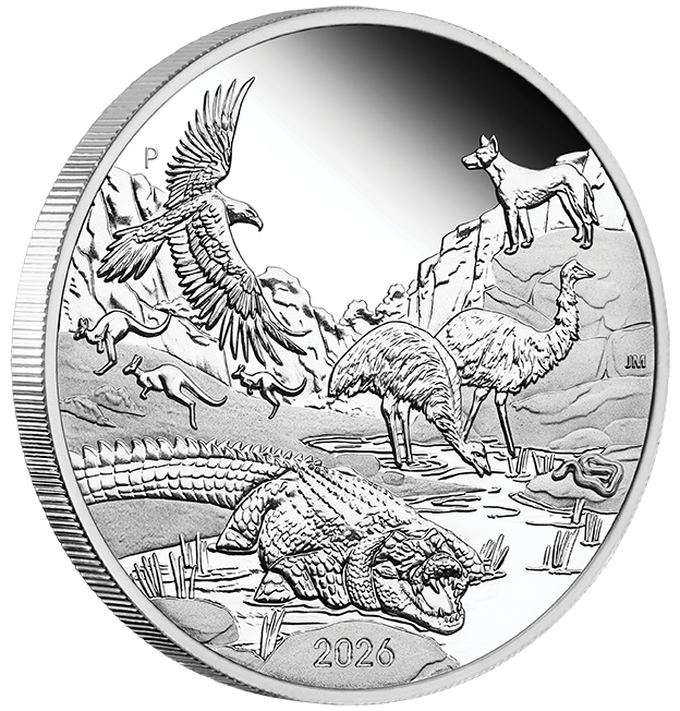 Dragon 2026 $1 1oz Silver Proof Rectangle Coin