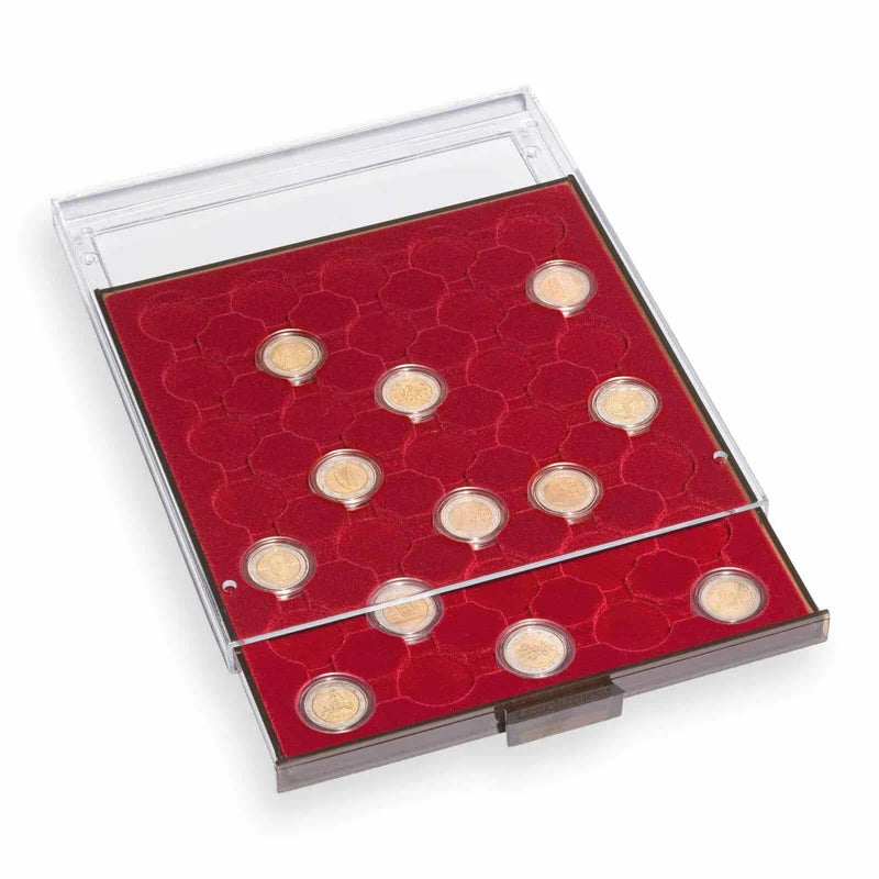 Lighthouse Coin Box 35 Round Capsule Spaces 26mm