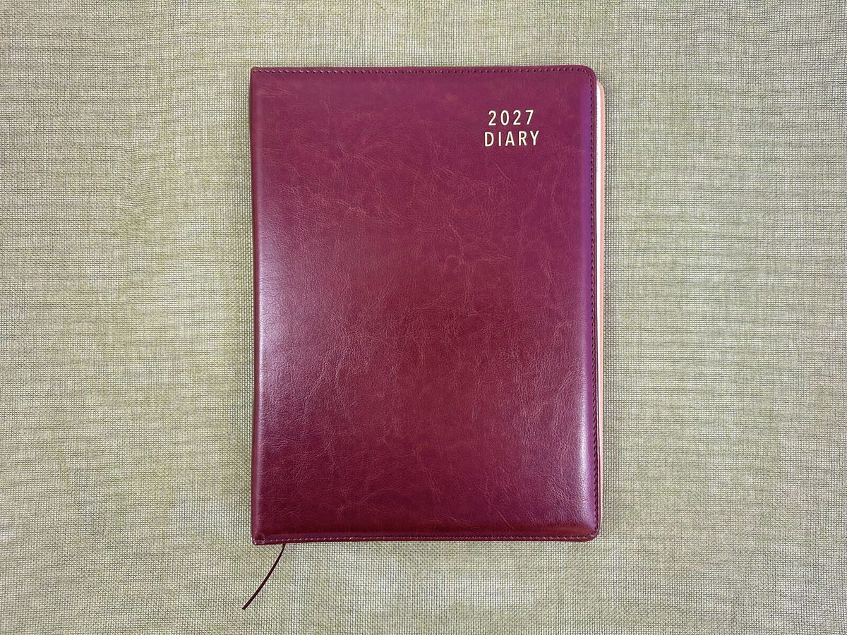 27 A4 WTV Diary Chocolate