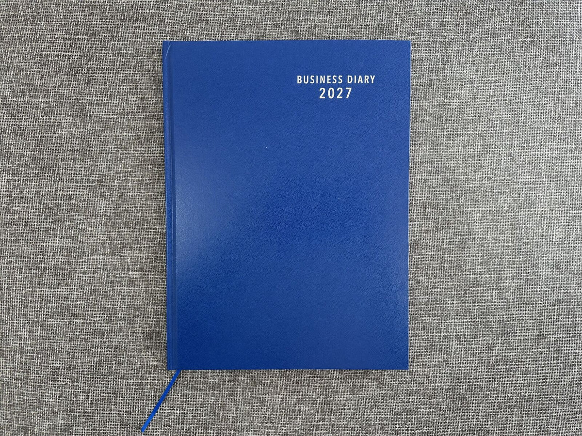 27 BB A4 DTP Diary Blue