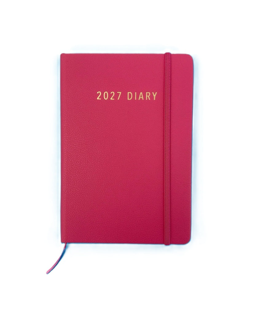 27 A5 WTV Diary Raspberry