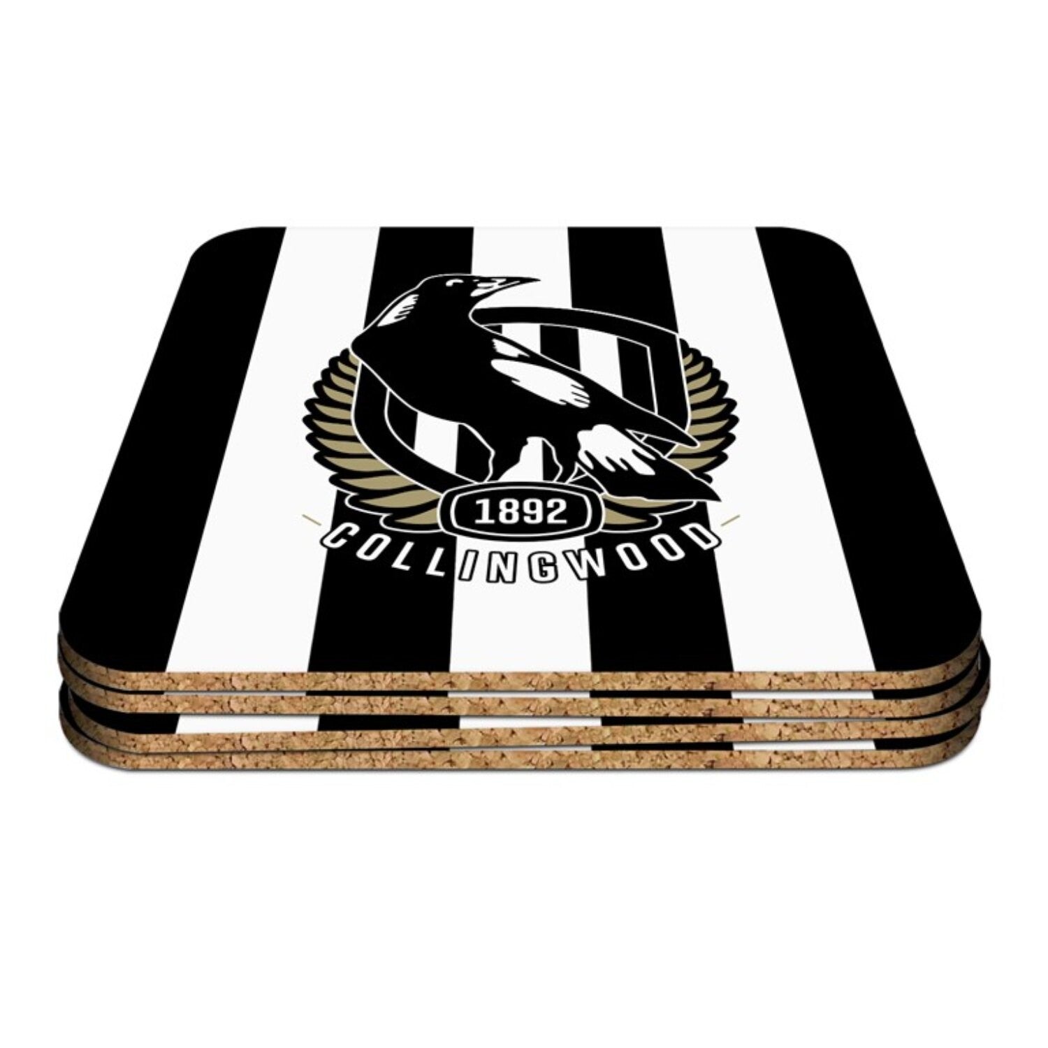 Collingwood Magpies 4 Pack Coaster