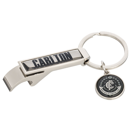 Carlton Blues AFL Can & Bottle Opener Key Ring
