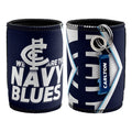 Carlton Blues AFL Bottle Opener Keyring and Beer Can Bottle Cooler Stubby Holder