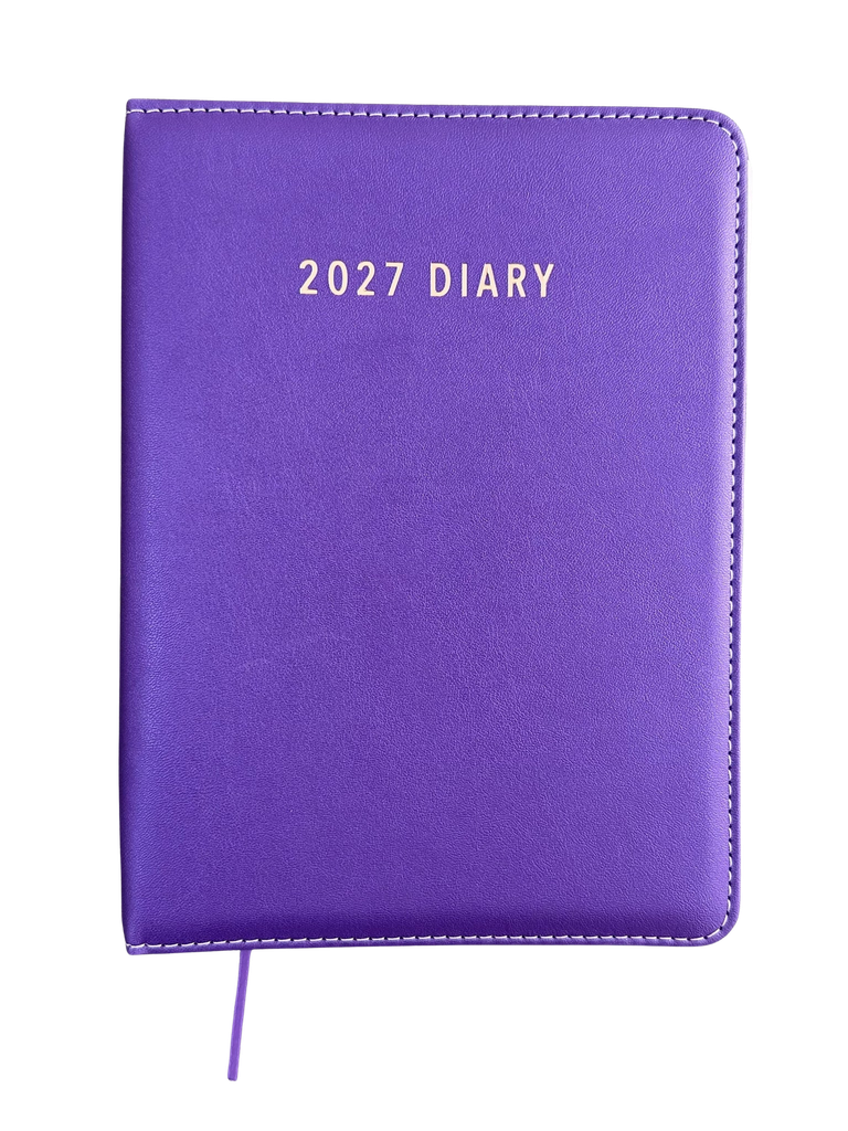 27 A5 DTP Diary Spiral Grape