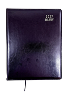 27 A4 DTP Diary Spiral Black