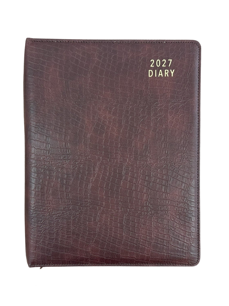 27 A4 DTP Diary Sp Croc Choc