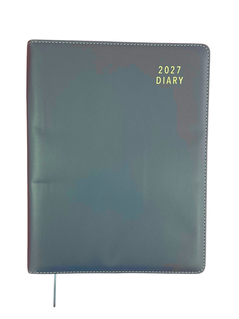 27 A4 DTP Diary Sp Stormy Blue