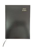 27 A4 2X DTP Diary Black