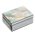 AQUA ELEGANCE 2 DRAWER JEWELLERY BOX