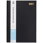 27 A4 DTP Diary Spiral Black