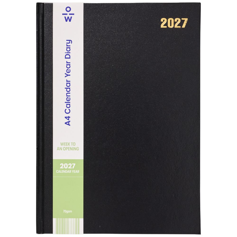 27 A4 WTV Diary Black